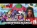 I Binged The Whole Saiyan And Frieza Saga Dbz Abridged