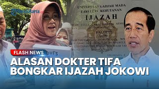 Demi Bangsa! Dokter Tifa Ungkap Alasan Telusuri Ijazah Jokowi, Klaim Bukan untuk Kepentingan Politik