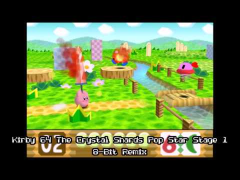Kirby 64 The Crysral Shards Pop Star Stage 1 8 Bit Remix