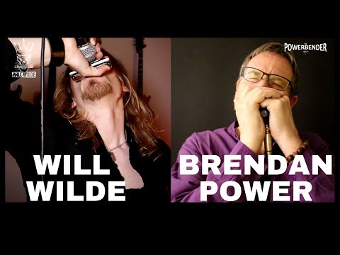 Will Wilde & Brendan Power Rock Harmonica Blowdown!