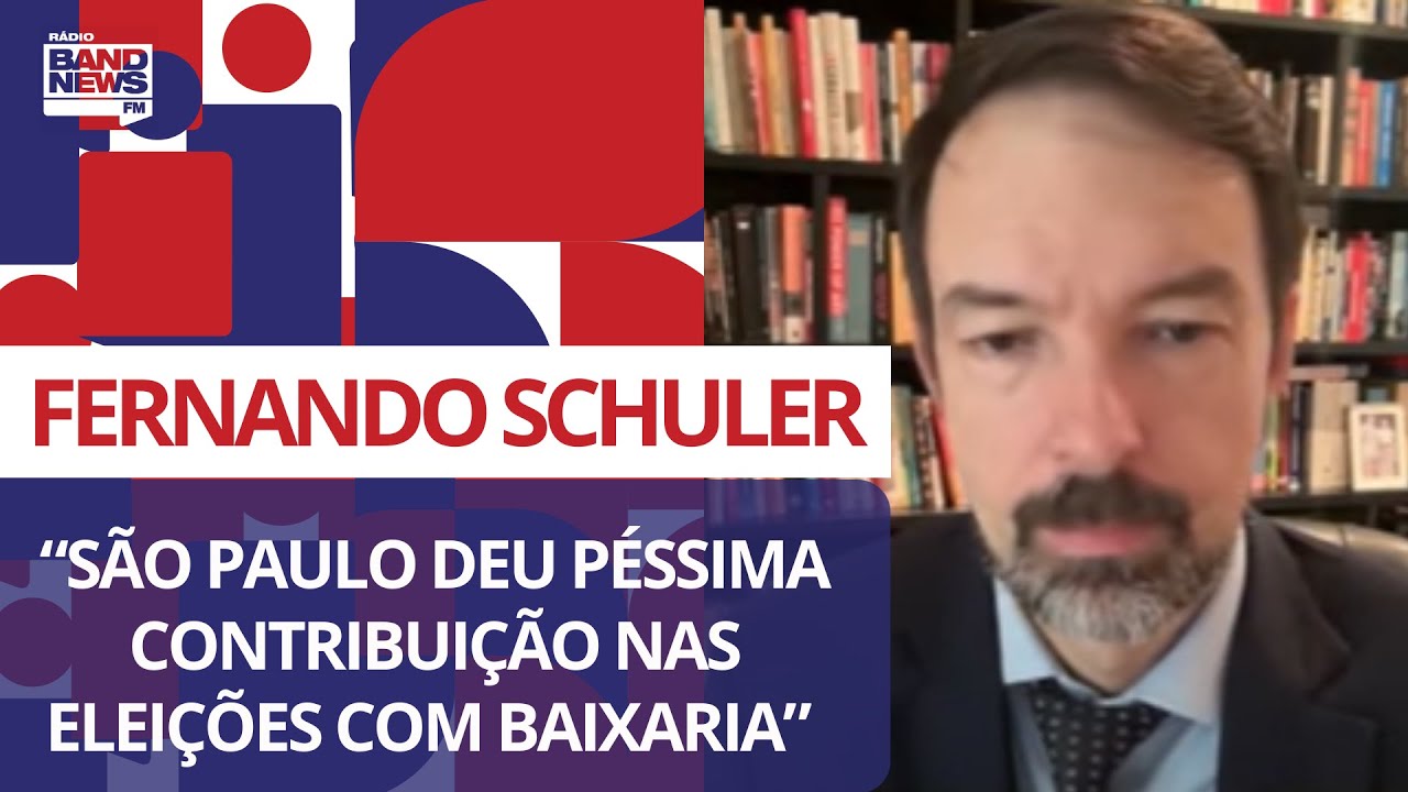 “São Paulo deu péssima contribuição nas eleições com baixaria”, diz Fernando Schuler
