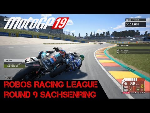 Hard Racing - Robo's Racing League Round 9 Sachsenring (Motogp 19)