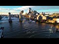 London Drone Footage 4k Tower Bridge