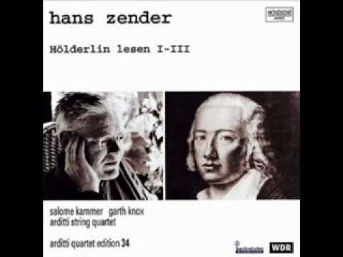 Hans Zender: "Hölderlin lesen I" (1979)