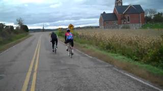 preview picture of video 'Apple Affair Bike Tour 2010 Northern Route'