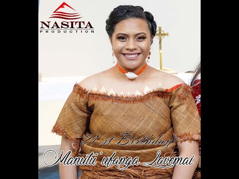MANU TUUFANGA LAVEMAI 21ST BIRTHDAY