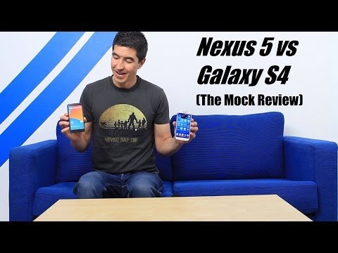 Google Nexus 5 vs Samsung Galaxy S4 - The Mock Review