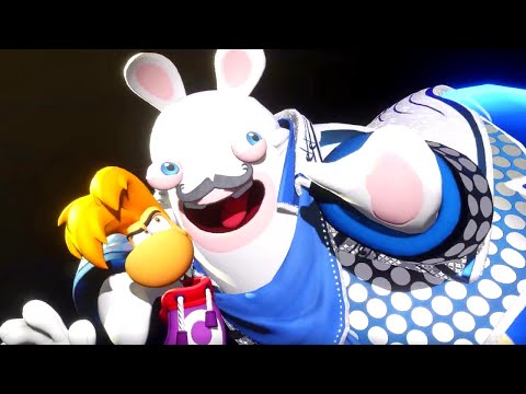Mario + Rabbids: Rayman DLC Final Boss & Ending (The Phantom Show)