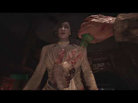 Try to Kill Lady Dimitrescu in Castle , Resident Evil 8 village