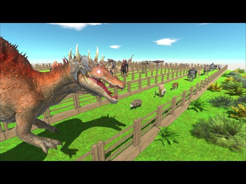 New Spinosaurus on A Challenging Path - Animal Revolt Battle Simulator