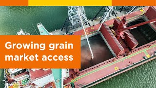 Growing global grain market access with TEMCO