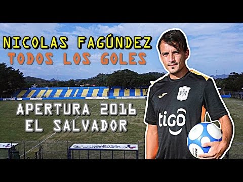 Todos los goles de Nicolás Fagúndez con C.D. Águila | Torneo Apertura 2016