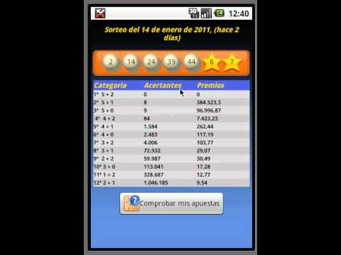 EuroDroid EuroMillions Manager Video