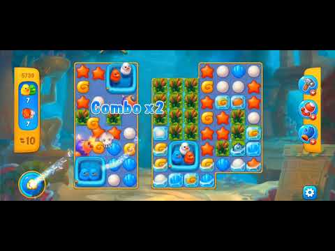 Fishdom Easy Level 5739 (No Boosters) @choraelmin