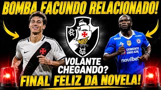 BOMBA VOLANTE CHEGANDO NO VASCO E REFORÇO RELACIONADO?