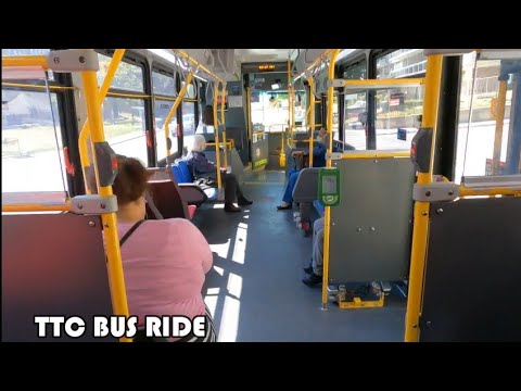 TTC Route 74 Bus Ride From Doncliffe Loop To Roehampton Ave