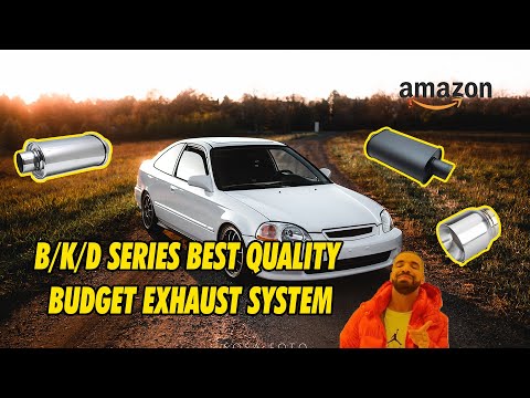Budget Custom full 3 inch Race/Street Exhaust for B/K Series