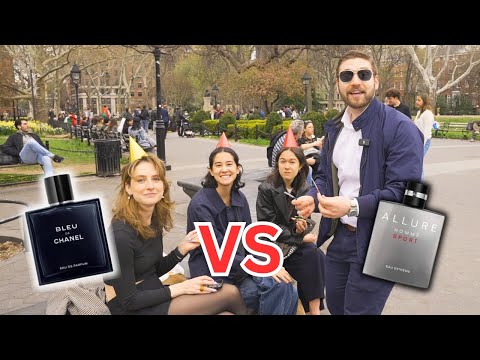 Bleu De Chanel EDP vs Chanel Allure Homme Sport Eau Extreme (Fragrance Battle Womens Reactions)