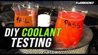 How to test and choose engine coolant