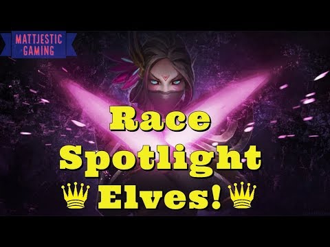 Auto Chess Race/Class Spotlight: Elves! Explained! | Mattjestic Gaming Video