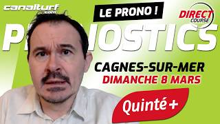 emission video des courses turf pmu du Dimanche 8 mars 2026