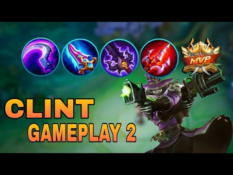 17 Kills | Clint Deadly Bullet Shot | Best Build 2023 | Mobile Legends