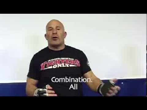 Machine MMA Stand Up. Combo Of All 4 Moves.