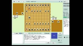 【将棋俱楽部24】三間飛車からの受け一方の力戦になりました。。