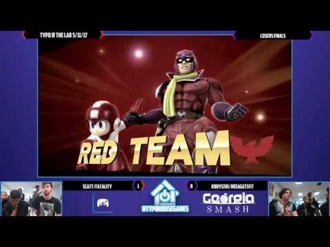 Typo @ The :Lab 5/11/17 - Scatt/Fatality vs Kodystri/RosaGetsFit - Smash 4 Doubles Losers Finals