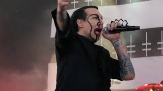 Marilyn Manson - Irresponsible Hate Anthem - Noblesville IN 7/18/2018