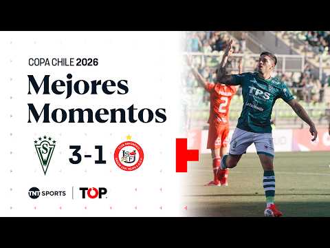 Compacto TOP | 🟢⚪ Santiago Wanderers 3 - 1 ⚪🔴 Unión San Felipe | Copa Chile 2026 🏆🇨🇱
