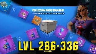 Fortnite Collection Book All Rewards Level 286 to 326 Evo Mats, Perk and More!