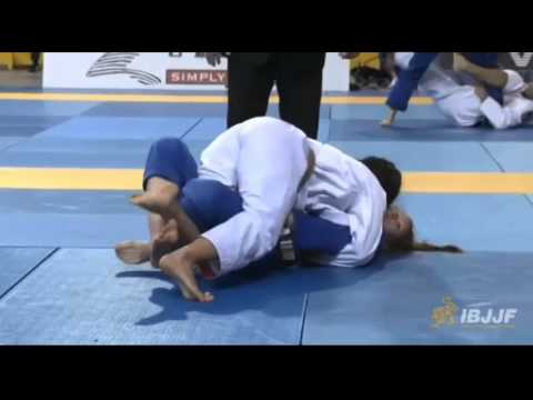Angelica Galvo vs Laurah Hallock, Female Brown Belt Lightweight Final, Pan Ams 2014