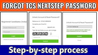 How To Reset TCS Nextstep Password | Forgot Nextstep Password