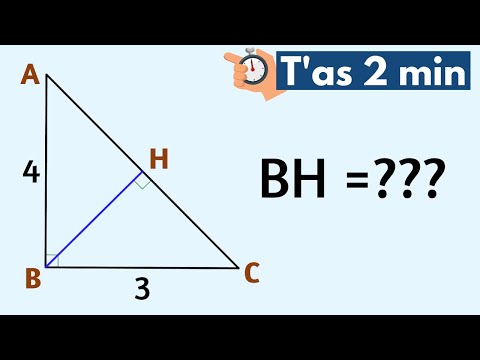 T'as 2 minutes ! Calculer une longueur