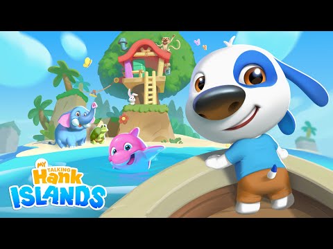 🏝️ The Adventure Begins! 🎉 My Talking Hank: Islands (Official Launch Trailer)