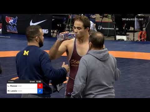 74 Kg Final Logan Massa New York Athletic Club Vs Mekhi Lewis Titan Mercury Wrestling Club