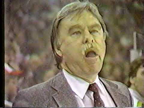 Minnesota North Stars at Edmonton Oilers 1984   Part 1