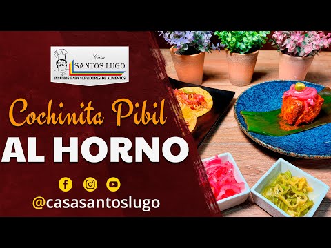 COCHINITA PIBIL AL HORNO ⭐RECETA YUCATECA FÁCIL⭐