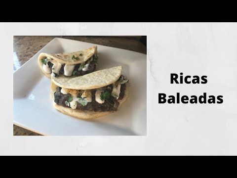 Honduran Baleadas | Vegan Honduran food