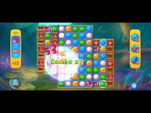 Fishdom Easy Level 12171 (with ingame lightning and bomb boosters) @choraelmin