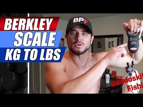 Berkley Scale Kg to Lbs - Berkley Scale Switch to Lbs - Berkley Fish Scale Kg to Lbs - Berkley Scale