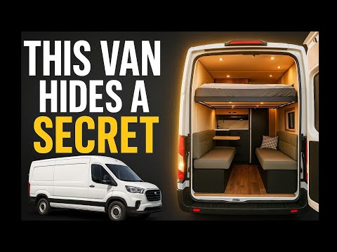 People Walk Past This Van Every Day. They Have No Idea - Full Van Tour.