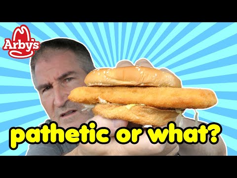 Is Arby's Crispy Fish Sandwich Pathetic Or What? 🐟🍔😮