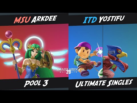 SAU20: Pool 3 - MSU| Arkdee (Palutena) Vs. ITD| Yostifu (Ness, Falco) - Singles