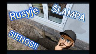 Rūsyje šlampa sienos.. ką daryti?