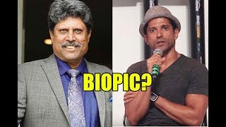 Farhan Akhtar To Make A Biopic On Kapil Dev?