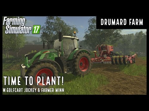 🔴 LIVE: PLANTING SEASON | Drumard Farm w.Golfcart Jockey & Farmer Minn | Let's Play FS17