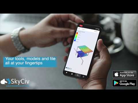 SkyCiv Mobile App | Structural Analysis and Design App