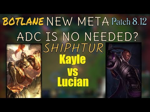 Shiphtur | KAYLE vs LUCIAN | KAYLE Bot | Challenger Gameplay | Patch 8.12